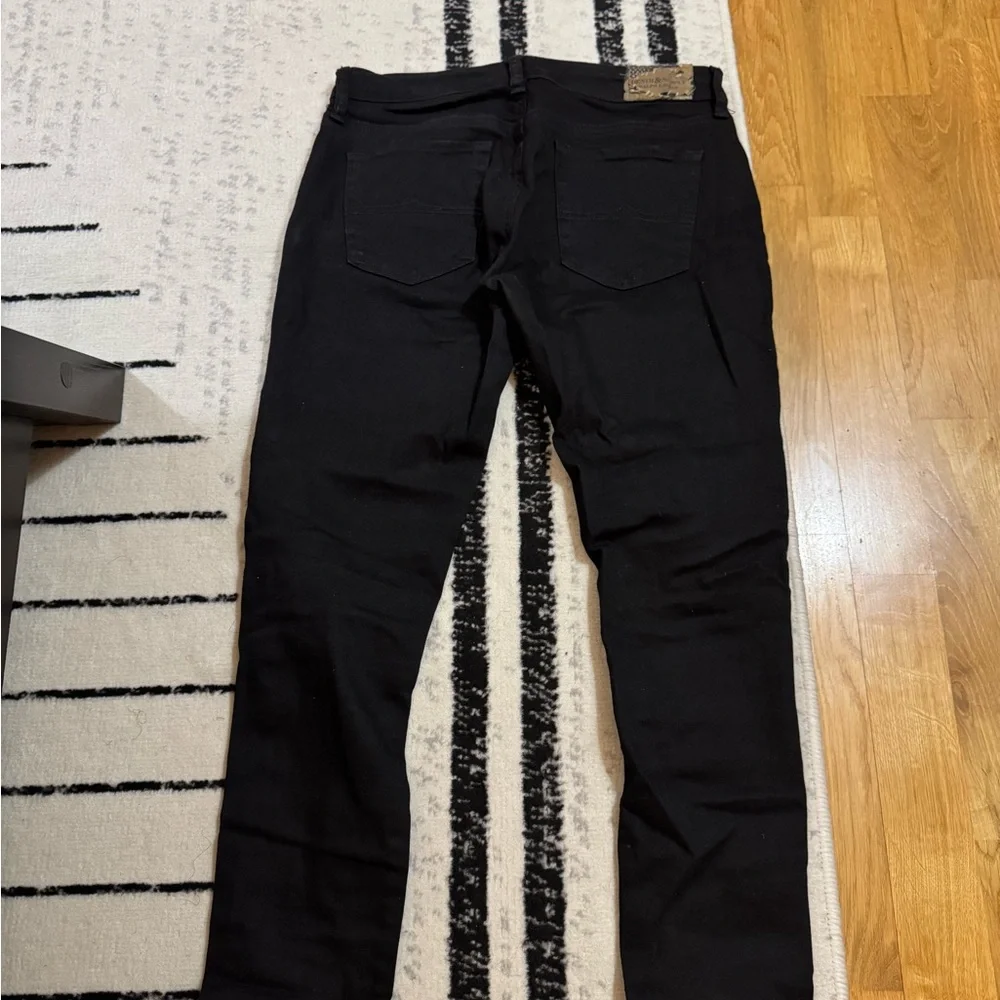 Denim&Supply Ralph Lauren Black Distressed Jeans - Picture 2 of 7